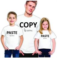 dad and son matching shirts: fun father's day gift for the whole family logo