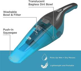 img 3 attached to Turquoise Black+Decker HNVC215BW52 Handheld Vacuum