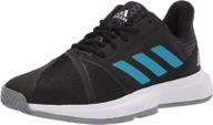 👟 adidas courtjam bounce black men's shoes logo