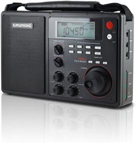 img 1 attached to 📻 Этон Грундиг S450DLX Делюкс AM/FM/Коротковолновое радио - Черное: Высококачественная и универсальная радиоопция