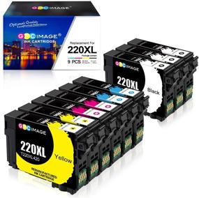 img 4 attached to 🖨️ GPC Image Remanufactured Ink Cartridge for Epson 220XL- High-Quality Replacement for WF-2750 WF-2760 WF-2630 WF-2650 WF-2660 XP-320 (3 Black, 2 Cyan, 2 Magenta, 2 Yellow)