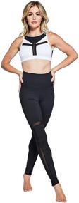img 2 attached to JO JAX Leggings Waisted Activewear Girls' Clothing