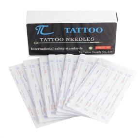 img 4 attached to 💉 High-Quality 50 Tattoo Needles 3RL Tc Tattoo 3 Round Line for Tattoo Machine Tattoo Kit