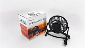 img 1 attached to Stay Cool with the iMBAPrice USB-MFAN USB Mini Desktop Fan: A Must-Have for Desk & Office