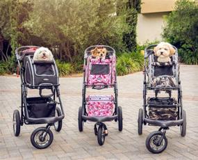 img 1 attached to 🐾 Enhance Your Pet's Mobility with Petique 5-in-1 Pet Stroller