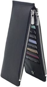 img 3 attached to Wallets Blocking Leather Protection Organizers Women's Handbags & Wallets