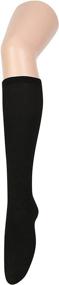 img 2 attached to Century Star Women's Thin Striped Knee High Outdoor Sport Socks: Stylish and Functional High Stockings