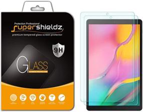 img 4 attached to Supershieldz (2 Pack) Screen Protector for Samsung Galaxy Tab A 10.1 (2019) SM-T510 Model, Tempered Glass, Anti-Scratch, Bubble-Free