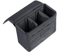 📷 s-zone water resistant dslr slr camera insert bag inner case bag (medium): ultimate protection and functionality! logo