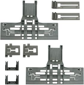 img 4 attached to 🧼 SupHomie Upper Rack Adjuster Kit - 8 Pack Compatible with Whirlpool Dishwashers, Replaces W10306646 PS11756150, includes W10546503(2) W10195840(2) W10195839(2) W10250160(2)