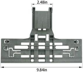 img 2 attached to 🧼 SupHomie Upper Rack Adjuster Kit - 8 Pack Compatible with Whirlpool Dishwashers, Replaces W10306646 PS11756150, includes W10546503(2) W10195840(2) W10195839(2) W10250160(2)