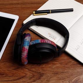 img 2 attached to Улучшите ваши наушники Bose QC35/QC35ii с подушками для ушей замены WC Wicked Cushions - улучшенный комфорт и надежность | Специальное издание "Speed Racer