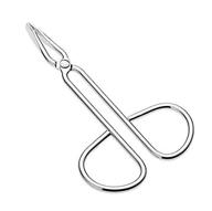 lassum tweezers stainless scissors straight logo