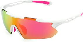 img 4 attached to UKNOW Polarized Sunglasses Protection Cycling