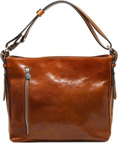 img 3 attached to Floto Orvieto Leather Shoulder Crossbody Women's Handbags & Wallets for Shoulder Bags