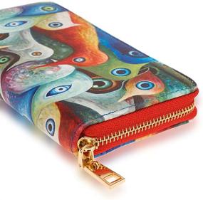 img 3 attached to Zipper Wallet Bluzelle Purse Designs Women's Handbags & Wallets for Wallets