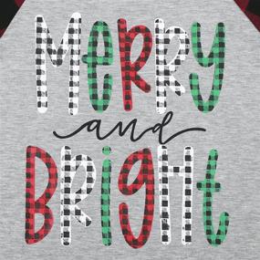 img 1 attached to 🎄 Merry Bright Graphic Print Christmas Sweatshirts for Women - Long Sleeve Christmas Crewneck Pullover Casual Blouse Tops