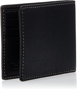 img 3 attached to 💼 Timberland Men's Slimfold Leather Wallet - Black, Stylish Accessories for Men