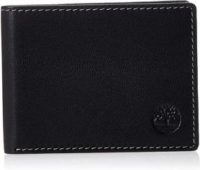 img 4 attached to 💼 Timberland Men's Slimfold Leather Wallet - Black, Stylish Accessories for Men