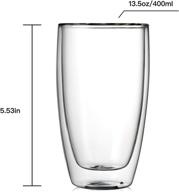 🥃 cnglass classic insulated high borosilicate tumbler - optimal barware cup логотип