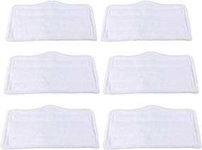 img 1 attached to 🧽 BettaWell Heavy Duty Replacement Steam Mop Pads Pack of 6 - Shark Steam & Spray Compatible