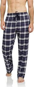 img 1 attached to 🩳 Men's Bottoms Flannel Pajama Assorted Various Clothing for Sleep & Lounge