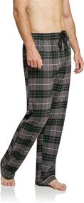 img 2 attached to 🩳 Men's Bottoms Flannel Pajama Assorted Various Clothing for Sleep & Lounge