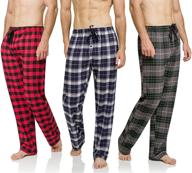 🩳 men's bottoms flannel pajama assorted various clothing for sleep & lounge logo