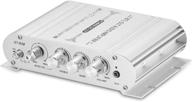 🔊 compact hifi stereo 2.1 channel audio amplifier: ideal for home, car & marine subwoofers logo