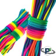 🌈101 футовый разноцветный шнур для окрашивания от paracord planet логотип