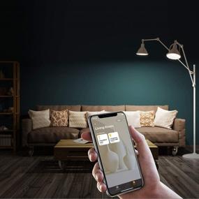 img 1 attached to Feit Electric Soft White BR30 LED Bulb - HomeKit Compatible