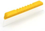 one-pass super flex 12-inch waterblade silicone t-bar squeegee - yellow for automotive use on cars, trucks, and motorhomes logo