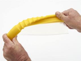 img 3 attached to One-Pass Super Flex 12-Inch Waterblade Silicone T-Bar Squeegee - Yellow for Automotive Use On Cars, Trucks, and Motorhomes