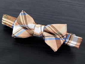 img 3 attached to 👔 Tartan Plaid Woven Bow Ties for Boys by Spring Notion - Stylish Accessories