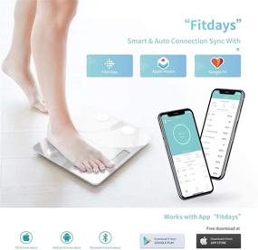 img 2 attached to 📊 Smart BMI Weight Scale: Body Fat Analyzer with Smart App for Effective Health Monitoring