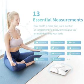 img 3 attached to 📊 Smart BMI Weight Scale: Body Fat Analyzer with Smart App for Effective Health Monitoring