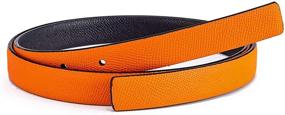 img 3 attached to Vatees Adjustable Women's Accessories: Reversible Leather Belt Replacement