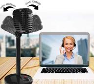 🎙️ granvela usb computer microphone with stand - plug & play for windows pc/laptop, macbook, and more logo