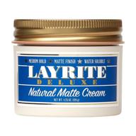layrite natural matte cream 4 25: achieve effortless styling and natural finish for all hair types logo