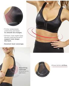 img 1 attached to 🧘 Ultimate Comfort: Leonisa Women's Support Corrector - Wireless Adjustable Clothing, Lingerie, Sleep & Lounge