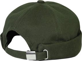 img 2 attached to Cotton Docker Brimless Harbour Hat: WITHMOONS Watch Cap Beanie VZ50060