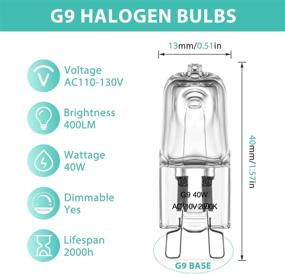 img 3 attached to 💡 Dazzling Halogen Dimmable Chandeliers: Enhance Your Cabinet and Landscape Décor