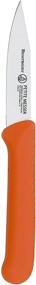 img 2 attached to 🧡 Messermeister 3-Inch Clip Point Parer: Vibrant Orange with Convenient Matching Sheath