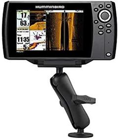 img 3 attached to RAM Mounts Drilling Solution: Enhance Humminbird Helix 7 with Double Ball Mount - RAM-202-24-202U