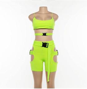 img 2 attached to Romper Bodycon Jumpsuit Buckle Clubwear