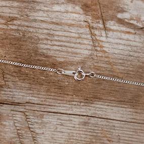 img 2 attached to 💝 Stunning Silver Plated Mustard Seed Open Cross Pendant Necklace for Girls - Perfect Jewelry Gift in a Charming Gift Box