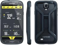 🚲 topeak samsung s3 ridecase ii: идеальное черное держатель для телефона для велосипедистов логотип