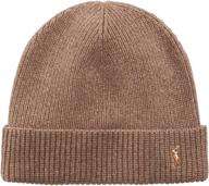 stylish polo ralph lauren men's french bulldog cuff hat - stay warm in style! logo