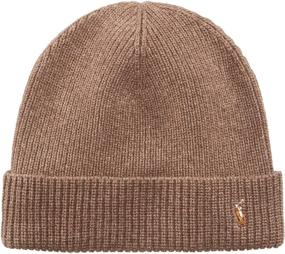 img 1 attached to Stylish Polo Ralph Lauren Men's French Bulldog Cuff Hat - Stay Warm in Style!