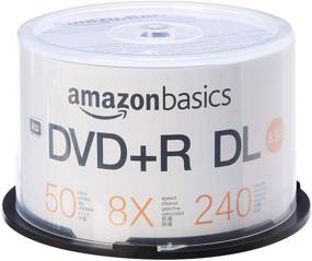 img 4 attached to 📀 50-Pack Spindle of Amazon Basics 8.5GB 8x Blank DVD+R DL Disks